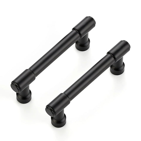 Matte Black Cabinet Pulls 10-Pack