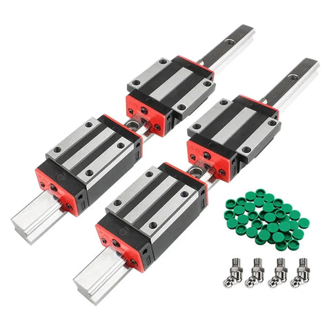 Built Tough 20MM Square Linear Guide Rail Kit With SFU Ball Screw And Solid Bearing Supports for CNC builds and mods