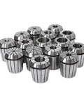 Precision ER11 ER16 ER20 ER25 ER32 Elastic Collet Chuck Set For CNC Engraving Machines, 20mm size, stainless steel, for secure tooling.