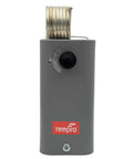 Line Voltage Thermostat For Heating And Cooling Single Stage 30 To 110 F Steel Housing UL Listed Celsius And Fahrenheit Readouts