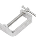 Heavy Duty Quick Grip C Clamp With Secure Locking Mechanism For Effortless Clamping Of Wood Or Metal Panels And Automotive Frames In Workshops And Cabinet Shops, A3 steel construction, close-up view.