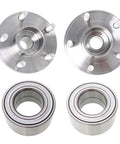 2 Pack Front Wheel Hub Bearing Kit Fits 2013 To 2019 Escape And 2015 To 2019 Lincoln MKC 5 Lug Wheel Bearing Assembly Replacement