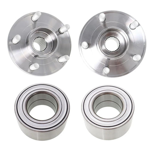 2 Pack Front Wheel Hub Bearing Kit Fits 2013 To 2019 Escape And 2015 To 2019 Lincoln MKC 5 Lug Wheel Bearing Assembly Replacement