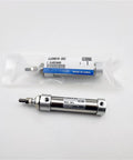 Heavy Duty Rotate Cylinder Pneumatic Part Compatible With CJ2KB10 And CDJ2KB16 Series, 30mm stroke size, made of durable metal.
