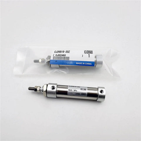Heavy Duty Rotate Cylinder Pneumatic Part Compatible With CJ2KB10 And CDJ2KB16 Series, 30mm stroke size, made of durable metal.