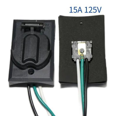 Rugged Ground Outdoor Outlet With Weatherproof Lamp Post Socket Designed For Heavy Duty Jobs Featuring Solid Copper Contacts And Heat Resistant Nylon Body.
