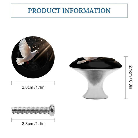 Two Pack Cabinet Knobs Antique Stainless Steel Round Drawer Handles With Sleek Aesthetic Finish And Smooth Surface Durable Premium Metal Ideal For Kitchen Cabinets Dressers Desks And Bedroom Furniture Makeovers, 2.8cm knob