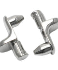 Built Tough Steel Shelf Support Pegs With 5mm Pins 10 Pack Heavy Duty Cabinet Hardware for Kitchens and Bookshelves close-up view.