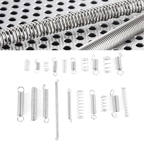 Ultimate Small Springs Assortment Kit With 200 Pieces And 20 Sizes Made Of Premium Carbon Steel For Tough Repairs Diy Mods Home Projects And Toy Fixes, assorted carbon steel coil springs