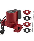 Whisper Quiet Hot Water Circulation Pump For Smooth Home Heating 230V 1 6Hp with flanges and hardware for easy installation.