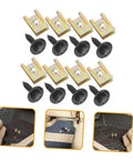 Premium U Nut And Screw Clip Kit With Black Zinc Hex Head Self Tapping Screws and durable U clips for interior trim installation.