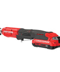 3/8 Inch Drive Cordless Ratchet Wrench Kit With 300 RPM And Up To 35 Ft-Lbs Torque, Battery And Charger Included