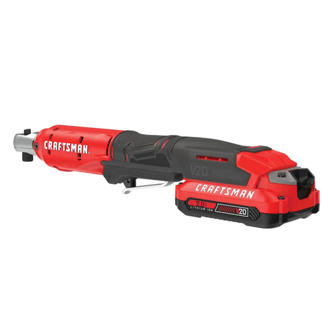 3/8 Inch Drive Cordless Ratchet Wrench Kit With 300 RPM And Up To 35 Ft-Lbs Torque, Battery And Charger Included