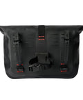 Black Handlebar Bag For Bicycles Waterproof Front Frame Storage Pouch 3.5L for MTB Road Gravel E-MTB and Racing
