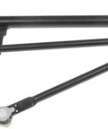 Heavy Duty Front Windshield Wiper Linkage Direct Swap For Select Subaru Models, black assembly with multiple connecting arms.