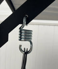 Heavy Duty Hammock Chair Spring 1100Lbs 4 Inch Hook For Porch Swing Outdoor Patio Premium Stainless Steel Suspension System