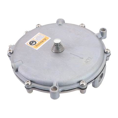 Low Pressure Gas Regulator KN 039-122 Garretson Style Converter for natural gas and LP small engines, top view.