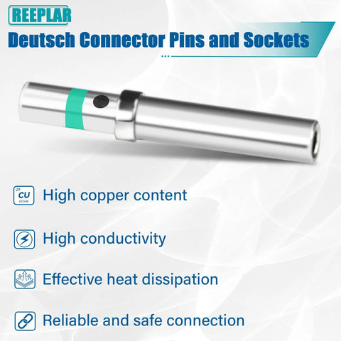 Pro Grade 180 Piece Barrel Style Connector Pins And Sockets Kit shown with high copper content and reliable connection