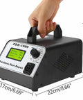 Pro Grade 1000W Car Dent Repair Kit With Digital Control Induction Heating Device showing dimensions