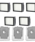 16 Pack Roomba Vacuum Bags Compatible With I Series, J Series And S Series Replacement Filters and Bags Set