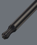 Close-up of TX L Key Set 9 Pc With Ballpoint Torx Long Arm BlackLaser Hardened Blades Hex Plus Technology tip