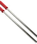 2 Pack Winding Bars For Torsion Spring Garage Doors With Premium Steel Rods And Upgraded Rubber Handle Corrosion Proof Heavy Duty Winder Tools