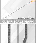 Dodge Challenger Charger Magnum 3.5L V6 Engine Oil Dipstick Replacement, length 55.26cm/21.9inch, clear scale mark, 2005-2010 Chrysler 300 V6 RWD