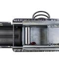 Side cutaway view of Dexter DX7.5 surge brake actuator for disc brakes, 2-inch ball, 7,500 lb capacity, zinc-plated.