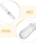 Fountain Pen Flusher Kit With Precise Nib Flush Pipette, transparent plastic parts, easy to install, not easy to deform.