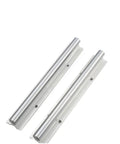 12mm SBR12 Fully Supported Linear Rail Guide Shaft Kit With SBR12UU Bearing Blocks For CNC Machines 600mm Long 2 Piece Set