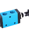 One Quarter Inch Two Position Three Way Hand Valve For Pneumatic Tools And Systems Pro Grade Manual Directional Control Valve
