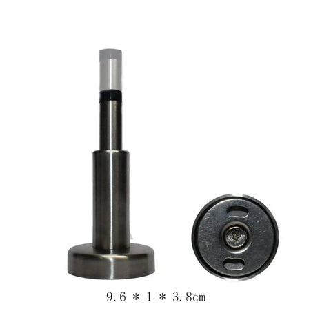 Four Adjustable Leveling Feet With Stainless Steel Rubber Cushions For Wall Protection And Door Suction Mounts Built Tough Swivel Levelers Easy Height And Angle Adjustment Keeps Walls Scratch Free And Doors Sliding Smooth, 9.6 x 1 x 3.8 cm