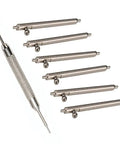 20mm Quick Release Watch Pins Set, Stainless Steel Replacement Band Pins, 6Pcs, 1.5mm Diameter, Includes Spring Bar Tool