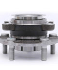 Front hub assembly for Nissan Rogue and Sentra 5-lug shown in close-up view