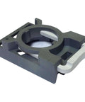 3-position contact-block holder grey MCBH-00 single pack replacement accessory for control panels, snap-on design.