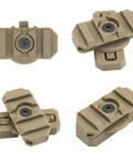 Arc Rail Adapter Kit With 360 Degree Rotation For 19mm Helmet Rails Durable Nylon Tactical Helmet Accessories Easy Install
