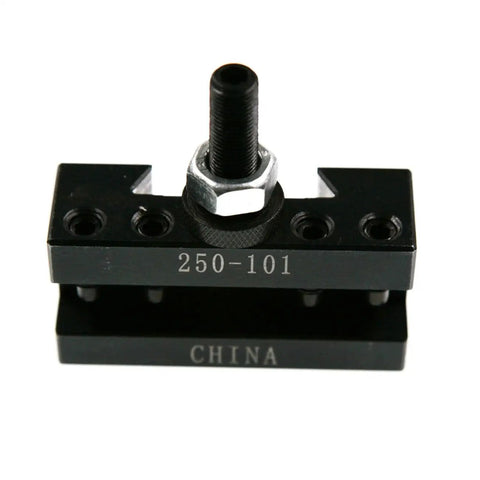 Five Piece Quick Change Tool Post Turning And Facing Holder Set For 250-100 And 250-111 Posts, close-up of 250-101 holder