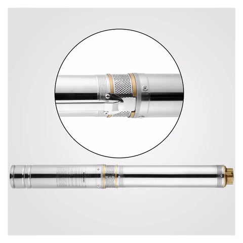 Featherweight Submersible Utility Pump With Half Horsepower Motor And Stainless Steel Build No Sweat Portable Drain Transfer Kit for water management