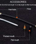 Accessories of Workhorse Heavy Duty Lever Action Grease Gun With Three Way Loading 8000 PSI including 30 cm hose, 14.2 cm tube