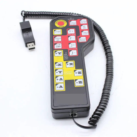Handwheel for Beefy 4 Axis USB CNC 6090 Router Ball Screw Milling Machine with coiled USB cable
