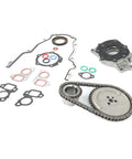 Premium Timing Chain Kit Fits 2007-2013 Chevy Avalanche And Silverado Plus Suburban Sierra With 5.3L 6.0L 6.2L Engines Durable Metal Build Slays Stretching Issues Keeps Your Ride Rockin Hard timing chain, sprockets, gaskets, and oil pump
