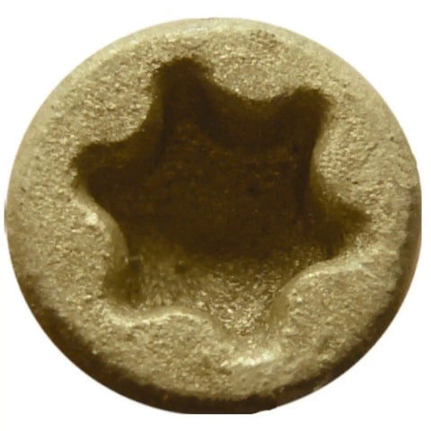Pro Standard 9 X 5 Inch Bronze Coated Wood Screws Torx Star Drive Trim Head close-up view showcasing the star drive design.