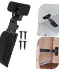 Soft Close Cabinet Hinges With Concealed Damping Mechanism for quiter kitchen cabinets, easy installation shown with screws