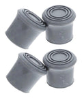 Non Slip Shower Chair Feet Replacement Kit 8 Pack Durable Rubber Foot Caps for Bath Stools and Benches