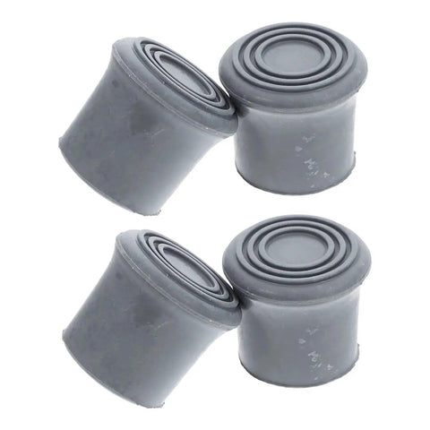 Non Slip Shower Chair Feet Replacement Kit 8 Pack Durable Rubber Foot Caps for Bath Stools and Benches