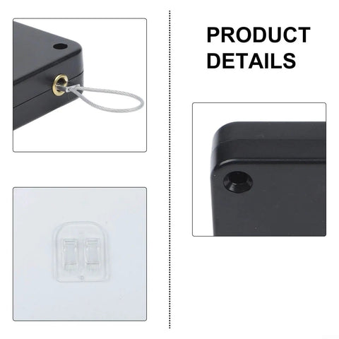Silent Auto Door Closer With No Drill Setup For Glass Wood And Aluminum Doors Black Quiet Auto Close Telescopic Tension Mount