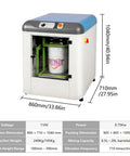 Ultra Fast Paint Shaker For Shops And Factories, High Speed Oscillating Mixer With Safety Interlock, 0.5 To 20 Liter Can Mixer