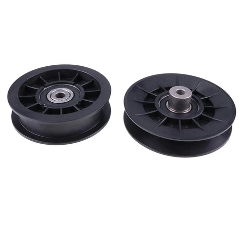 V Idler Pulley Set For John Deere X Series Beefed Up Replacement Kit X300 X304 X310 X320 X324 X330 X340 X350 X354 X370 X380