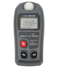 All In One Portable Digital Light Meter For Photography On The Go With Auto Shutdown Illuminance Lux Meter LCD Display Pocket Sized Illuminance Tester For Outdoor Shoots And Studio Work, front view