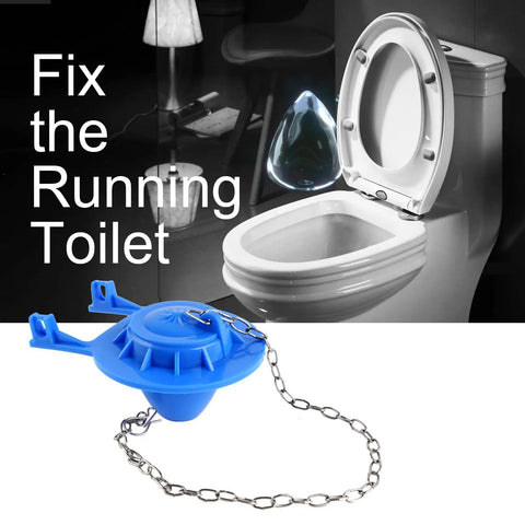 Two Inch Universal Toilet Flapper Replacement With Long Lasting Rubber Seal And Stainless Steel Chain Fits Most Two Inch Flush Valves